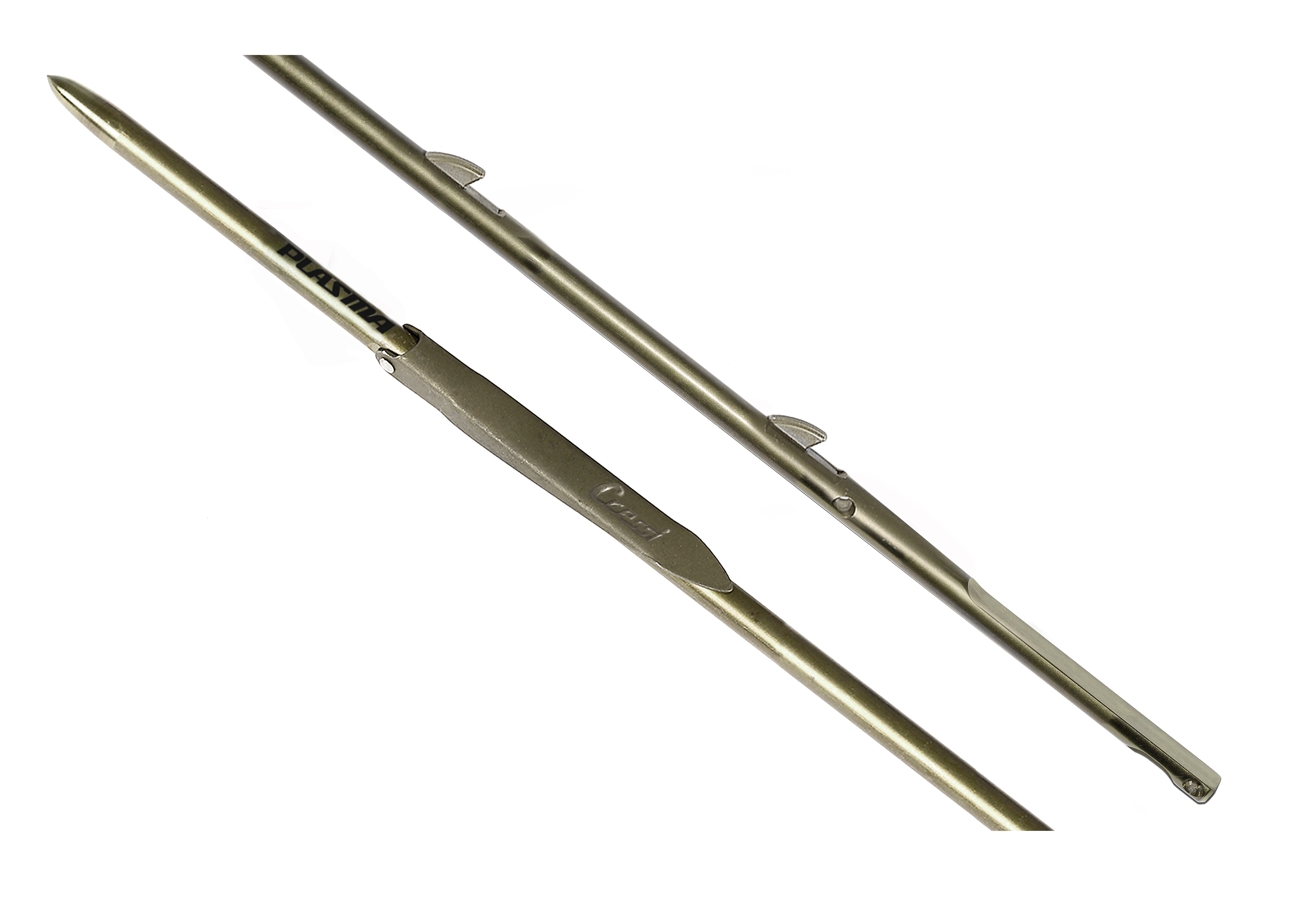 varilla de fusil de pesca submarina con tetones plasma ø6 mm 70 mm